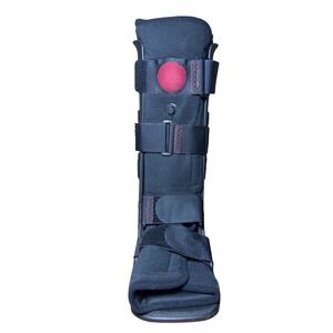 ProCare XcelTrax Air Walking Boot Tall, Black, Adjustable, Air Pump Works Medium